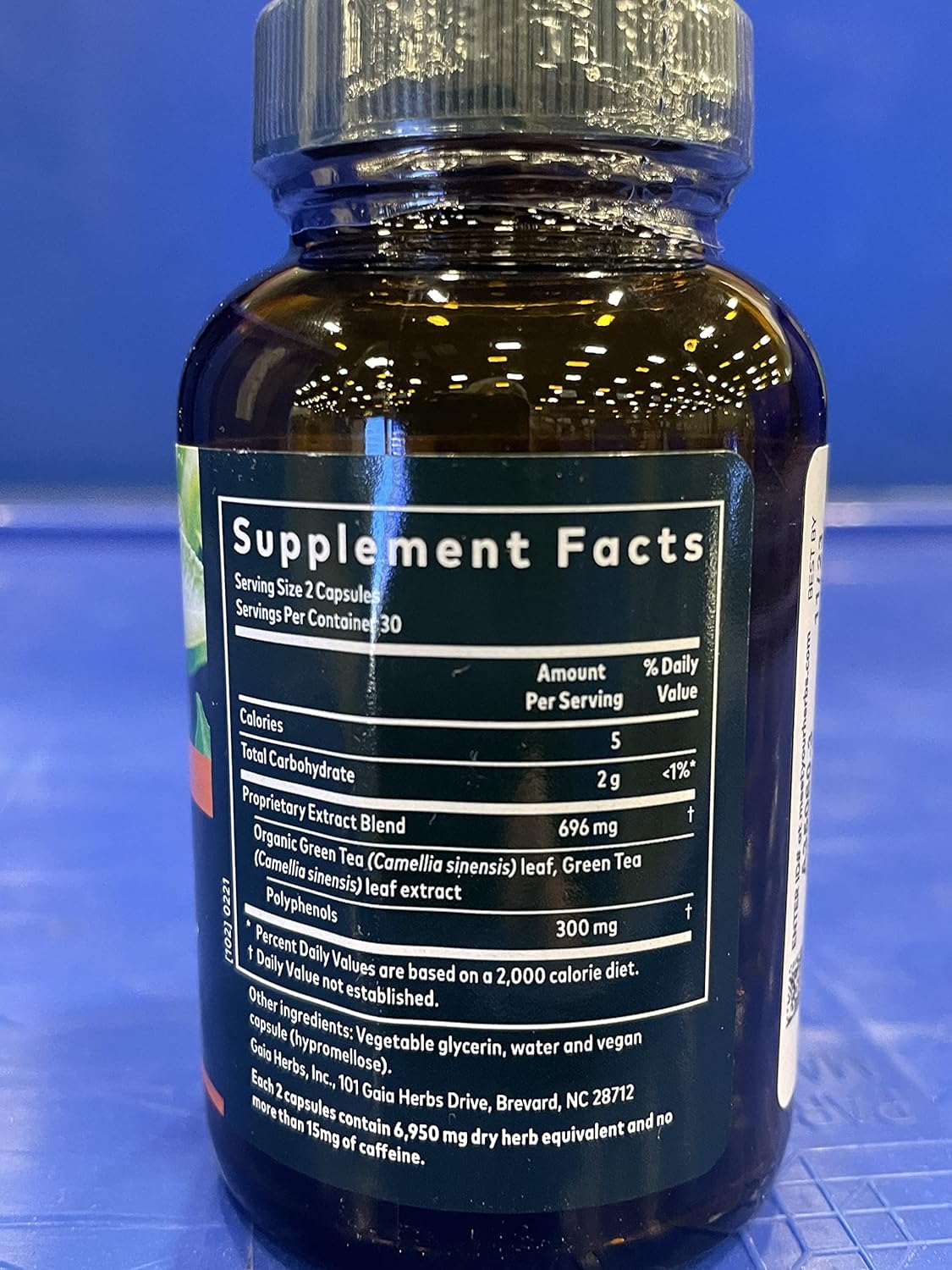 Gaia Herbs Green Tea - Helps Maintain Healthy Weight and Energy Levels