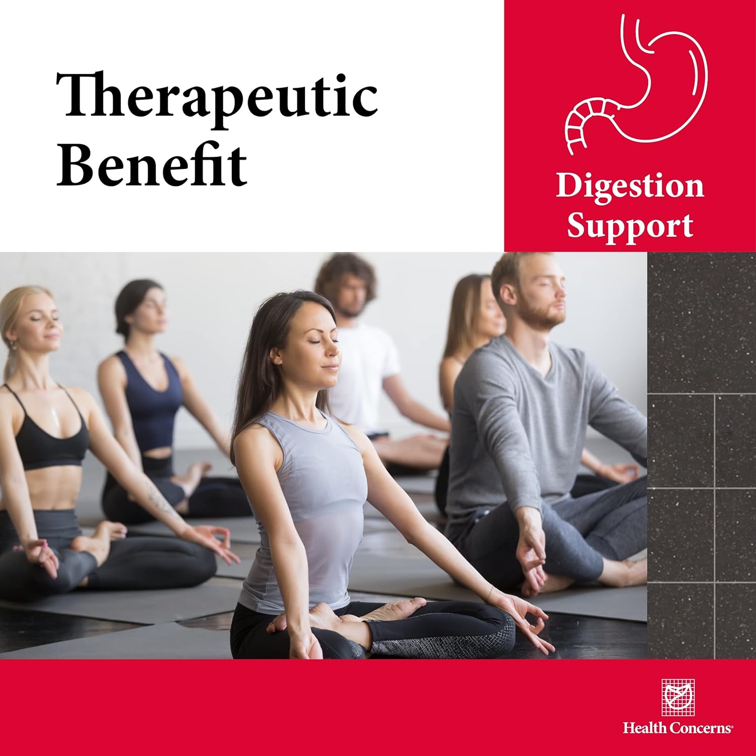 Health Concerns Stomach Caps - Digestion Supplement - Aids Herbs for D