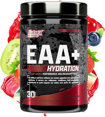 Nutrex Research EAA Hydration | EAAs + BCAA Powder | Muscle Recovery,