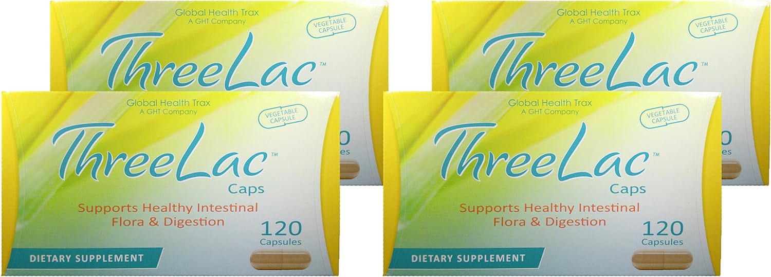 Threelac Caps Probiotic Capsules 4Pk12.8 Ounces