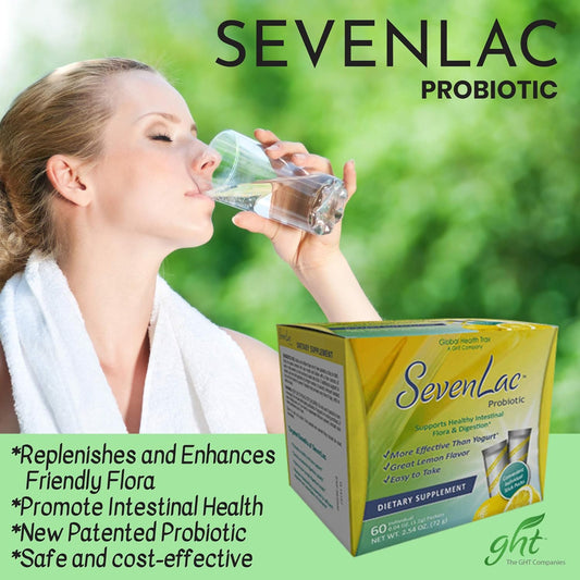 Global Health Trax Apple SevenLac Probiotic Supports Healthy