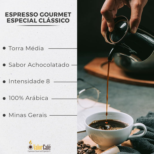 Special Crema Whole Bean Coffee ValorCafé | Espresso medium roast || Direct from Brazil | Mild soft taste | Uniform fine roast