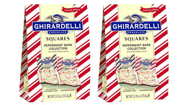 Ghirardelli Limited Edition Peppermint Bark Squares (2-Pack)