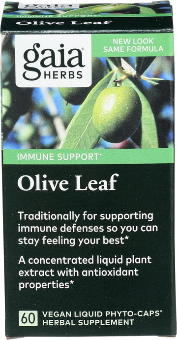 Gaia Herbs Olive Leaf - Traditional Immune Health Support - Immune Sys