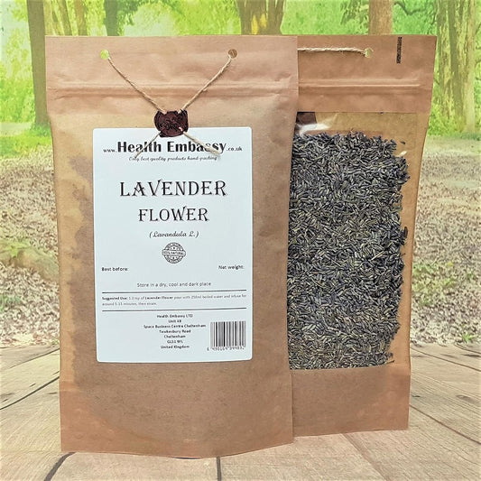 Health Embassy Lavender Flower (Lavandula L) Loose Herbal Tea