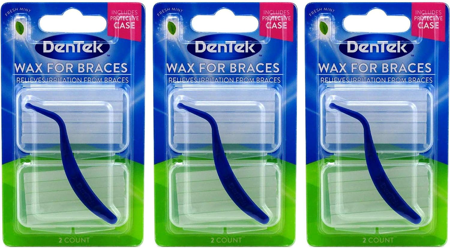 DenTek Wax for Braces 1 Each (1 Each (Pack of 3))