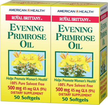 American Health Dietary Fiber Supplement Softgels, Evening Primrose Oi