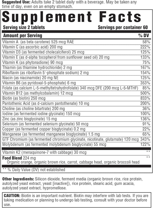 Innate Response Formulas Men?s 40+ Multivitamin - Daily Multivitamin f