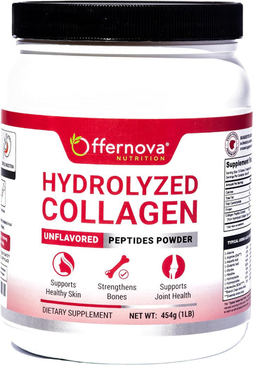 Hydrolyzed Collagen - 100% Pure, Grass Fed & Unflavored Pept