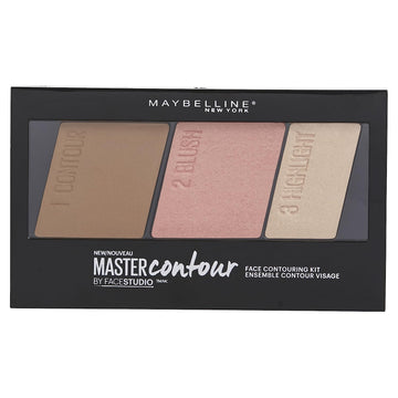 Maybelline New York Facestudio Master Contour Face Contouring Kit, Light to Medium, 1 Count