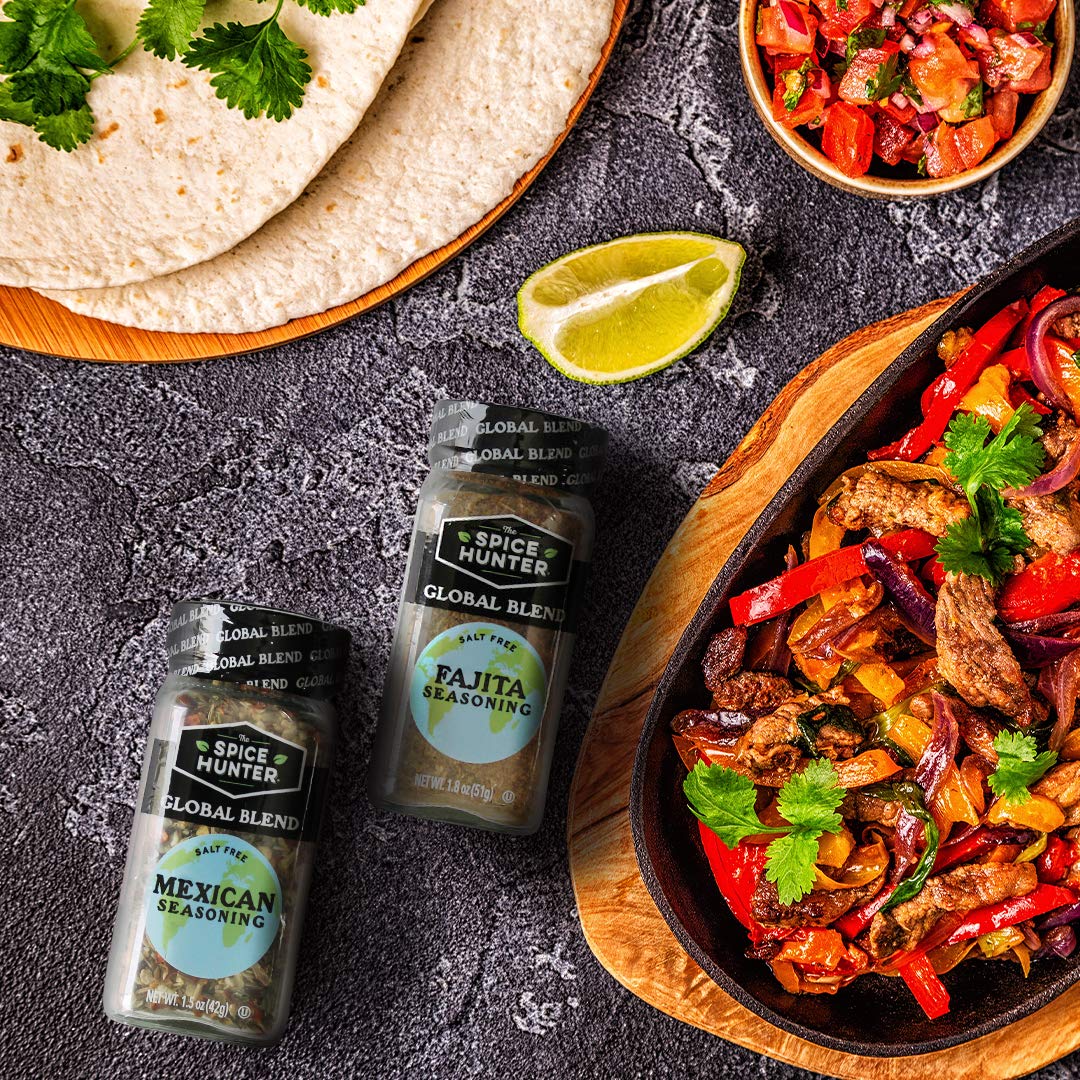 The Spice Hunter Taco Tuesday Gift Pack Kit includes Six Assorted Seas