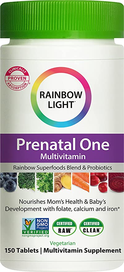 Rainbow Light Just Once Prenatal One Multivitamin