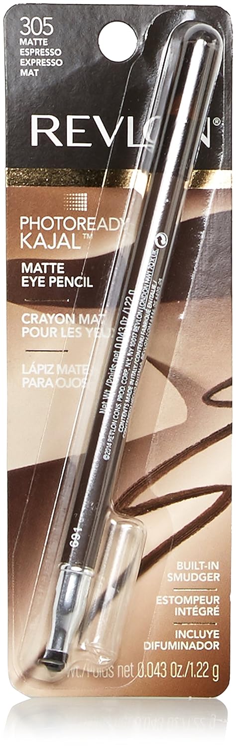 Revlon PhotoReady Kajal Eye Pencil, Matte Espresso