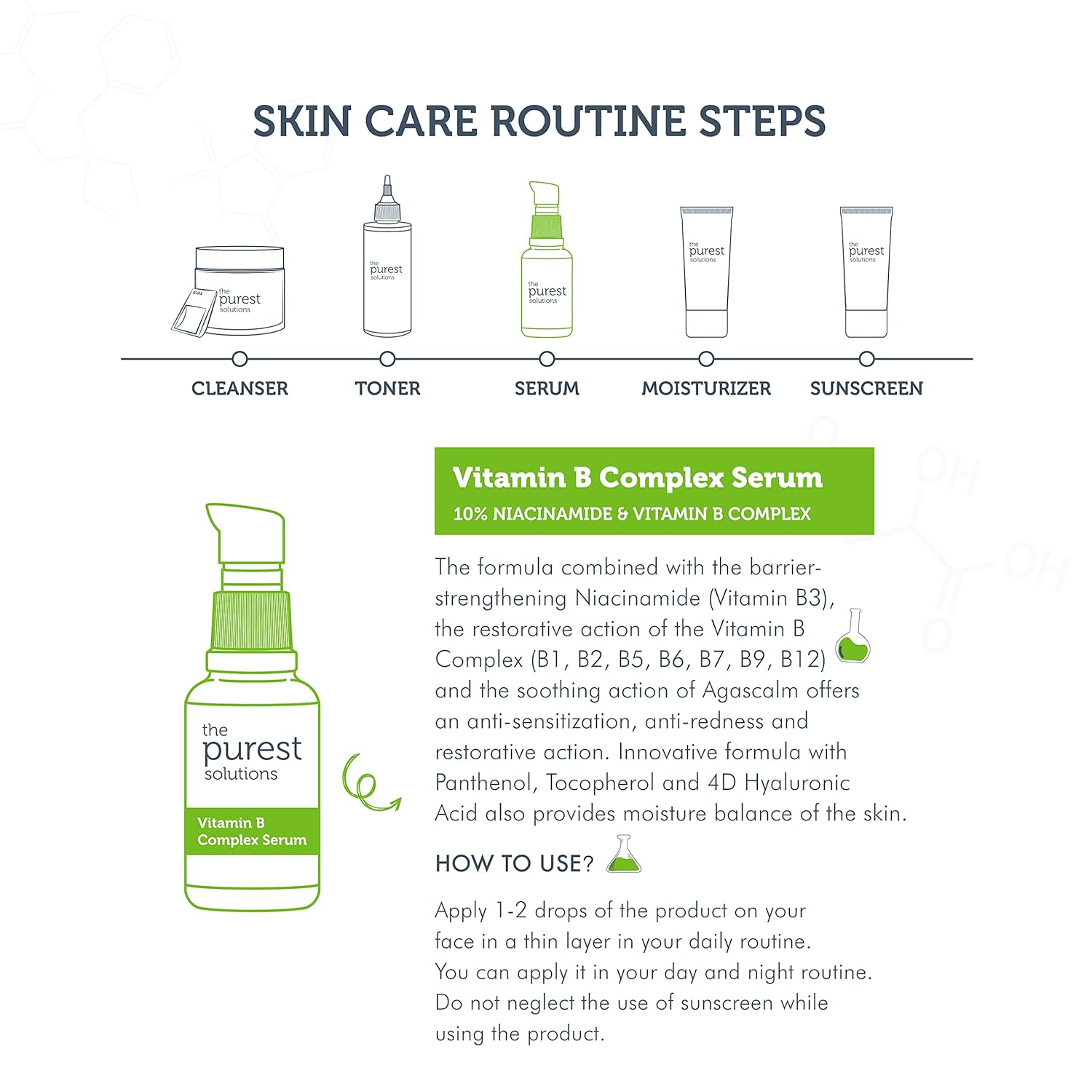 Esupli.com The Purest Solutions Vitamin B Complex Serum (Niacinamide 10