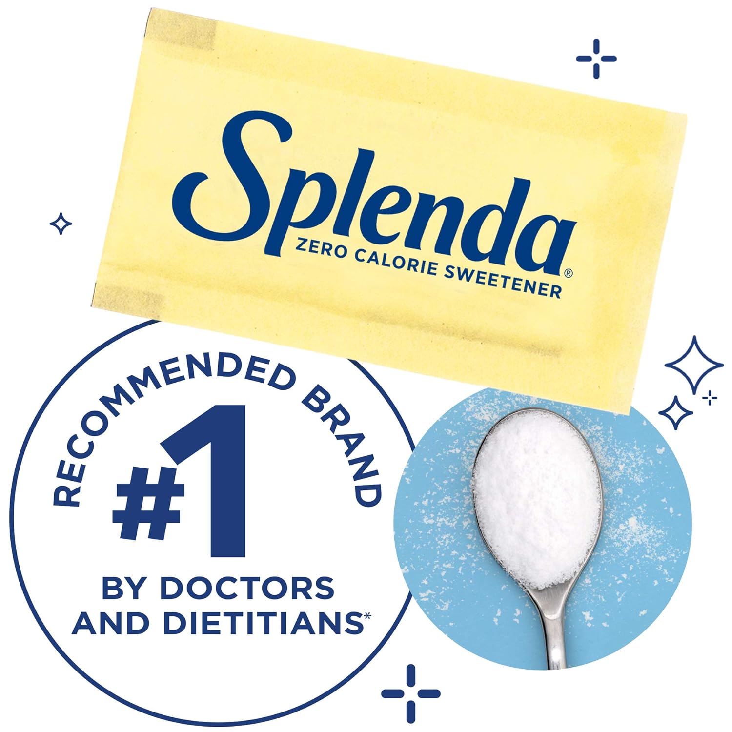 Splenda No Calorie Sweetener Value Pack, 1000 Individual Pac