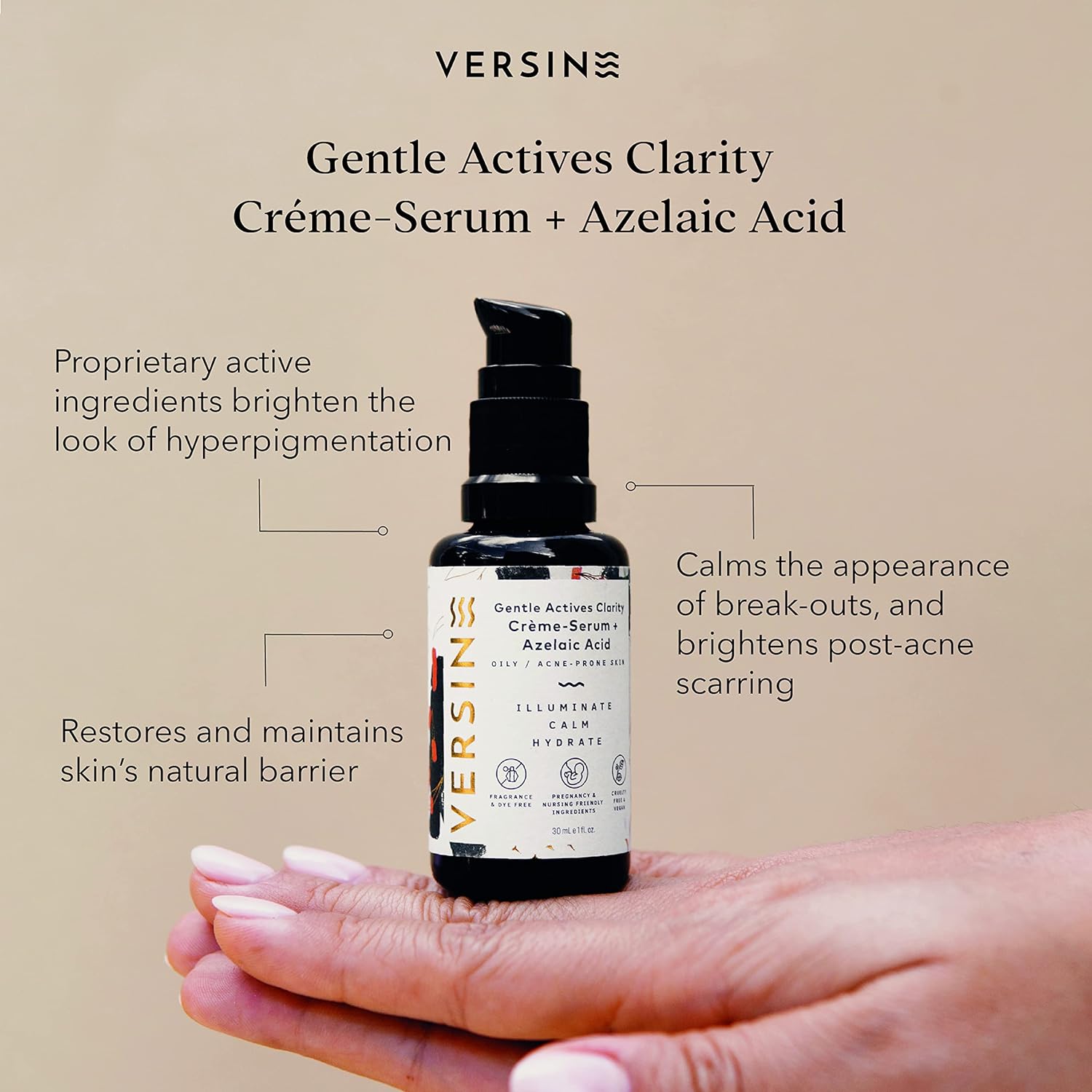 Esupli.com Versine Gentle Actives Serum for Face | Acne Prone Skin | Pr