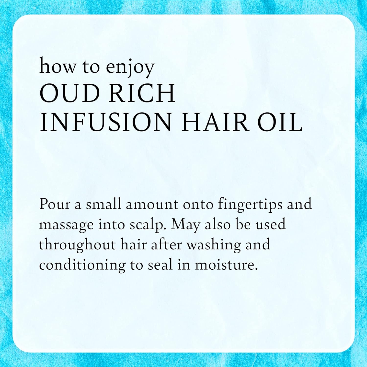  Camille Rose Oud Rich Infusion Hair Oil, for Dry Lifeless T