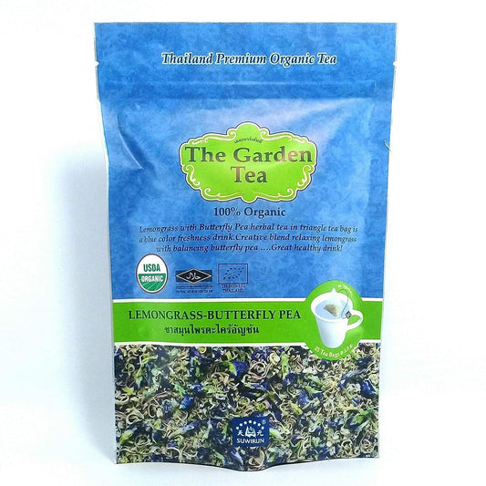 The Garden Tea Lemongrass-Butterfly Pea. Non Cafeine,Suwirun