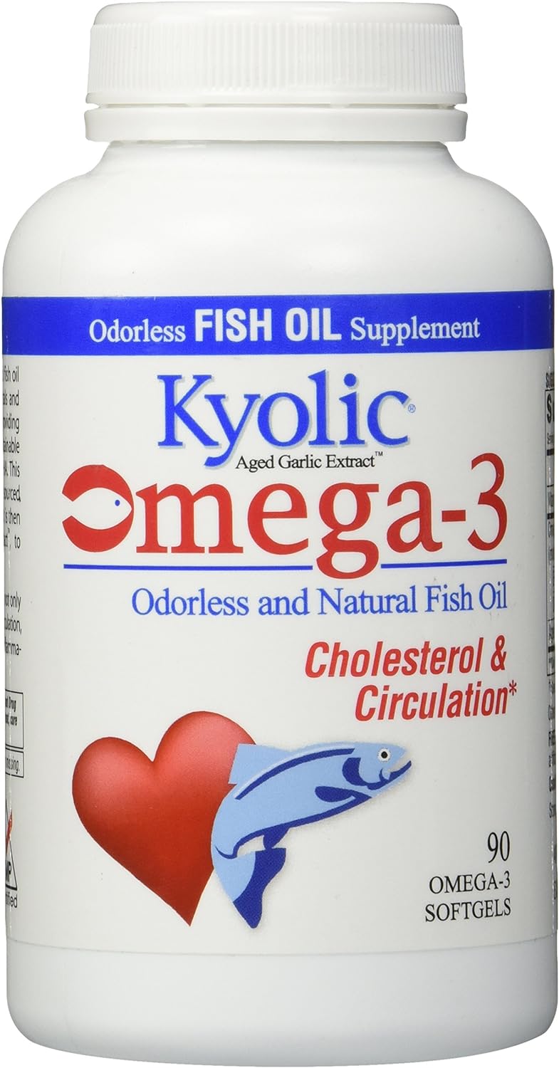 Kyolic Omega-3 Supplement (90-Capsules)