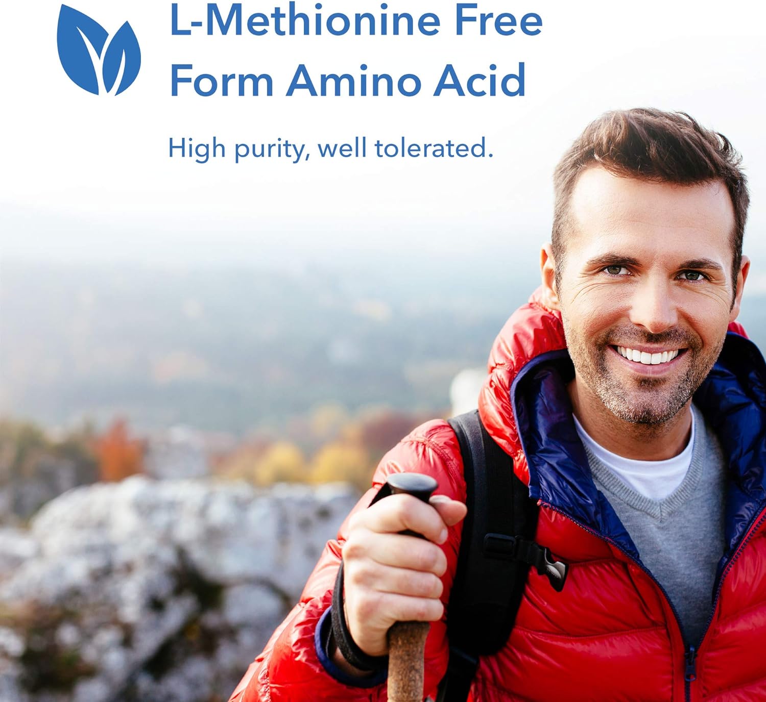 Allergy Research Group - L-Methionine 500 mg - Liver and Energy Suppor