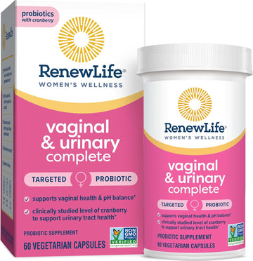 Renew Life Women's Wellness Vaginal and Urinary Probiotic an