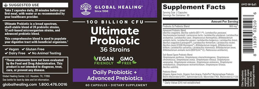 Global Healing Ultimate Probiotic Blend Supplement (Floratre