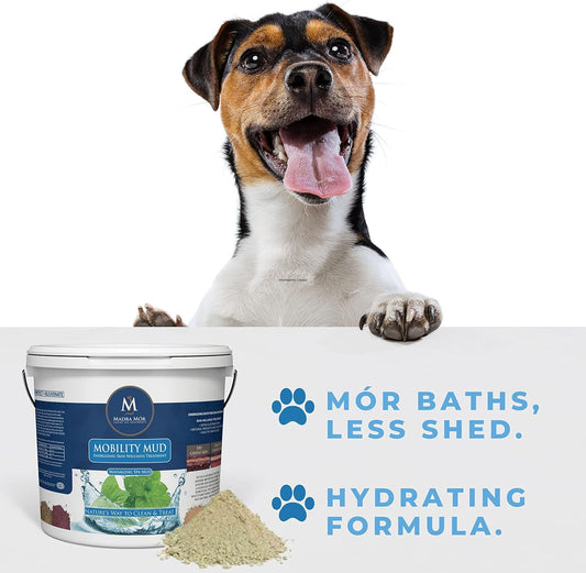 Madra Mor Mobility Dog Essentials Mud Bath | Dog Bath Spa Treatment for Dog Arthritis Pain Relief | Anti Itch for Dogs W