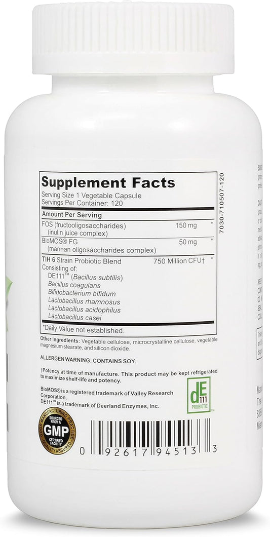 The Inner Health Mild Prebiotics And Probiotics For Women & Men-120 Pr3.35 Ounces