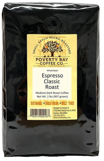 Espresso Classic Roasted Whole Bean Espresso Coffee ( Bag)