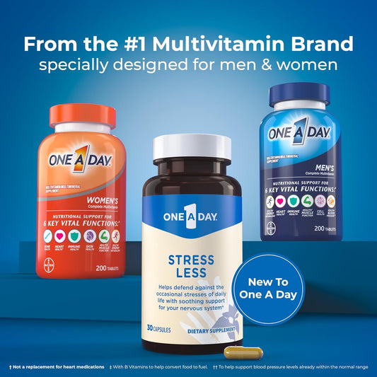 One A Day Stress Supplement ? Occasional Stress Relief Supplement, For