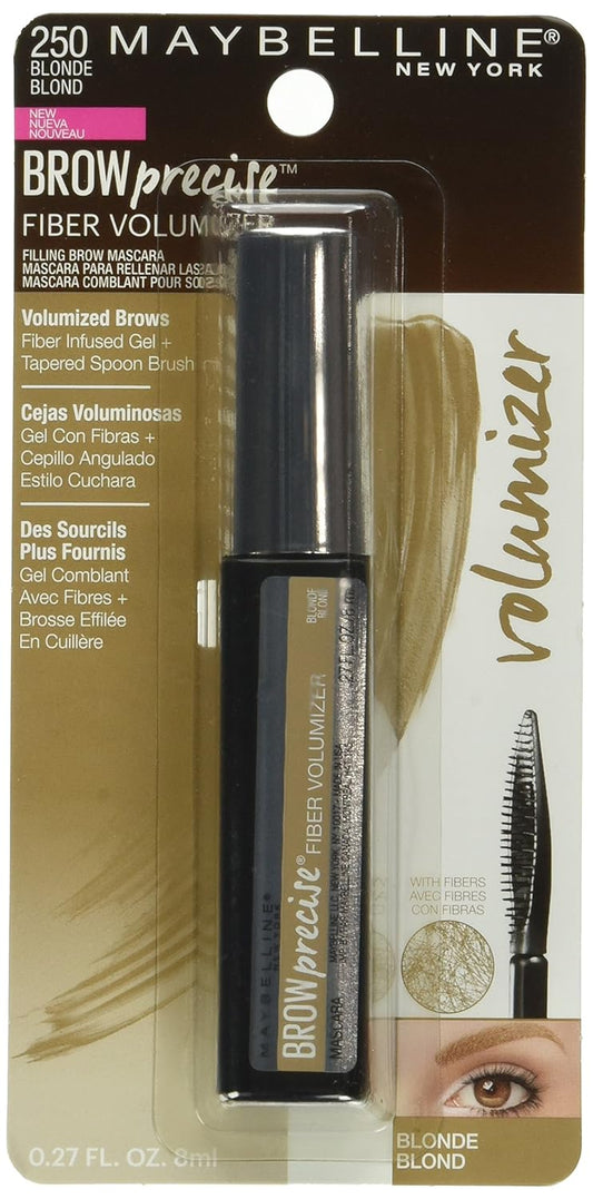 Maybelline New York Brow Precise Fiber Volumizer Eyebrow Mascara, Blonde, 0.27 .