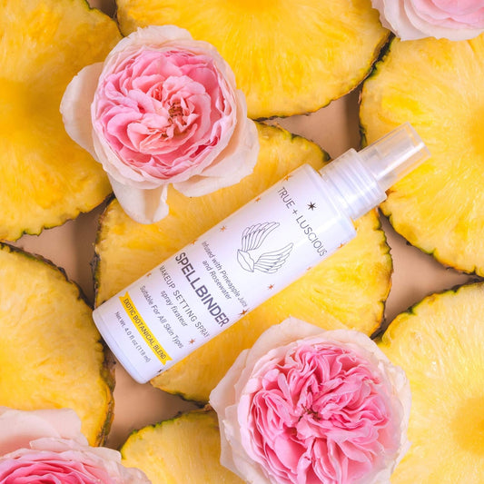 True + Luscious Spellbinder Setting Spray for Makeup – Long Lasting, Locks in Melt-Proof, Smudge-Proof Makeup for up to 16 Hours – 4