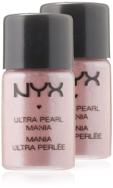 NYX Professional Makeup Loose Pearl Eyeshadow, Baby Pink, 0.06  (Pack of 2)