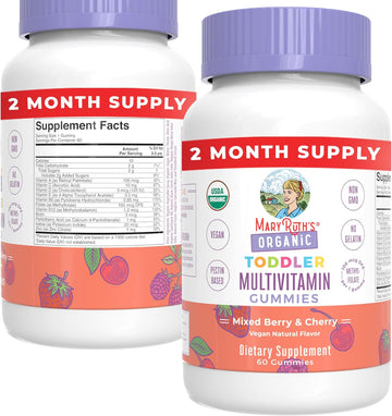 Maryruth'S Vitamin Gummy | Kids And Toddlers Age 2+ | Usda | Daily Vit