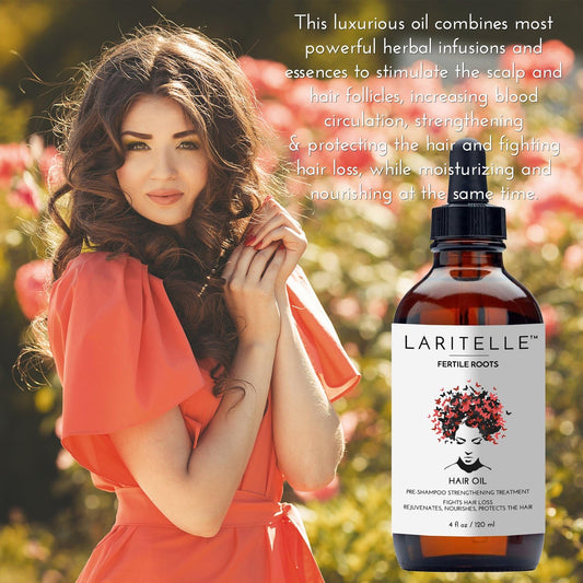 Laritelle Organic Hair Loss Treatment for Men and Women | Fortifying, Strengthening and Follicle Rejuvenating | Stops Hair Shedding, Promotes New Hair Growth | GMO-Free. Vegan | 4
