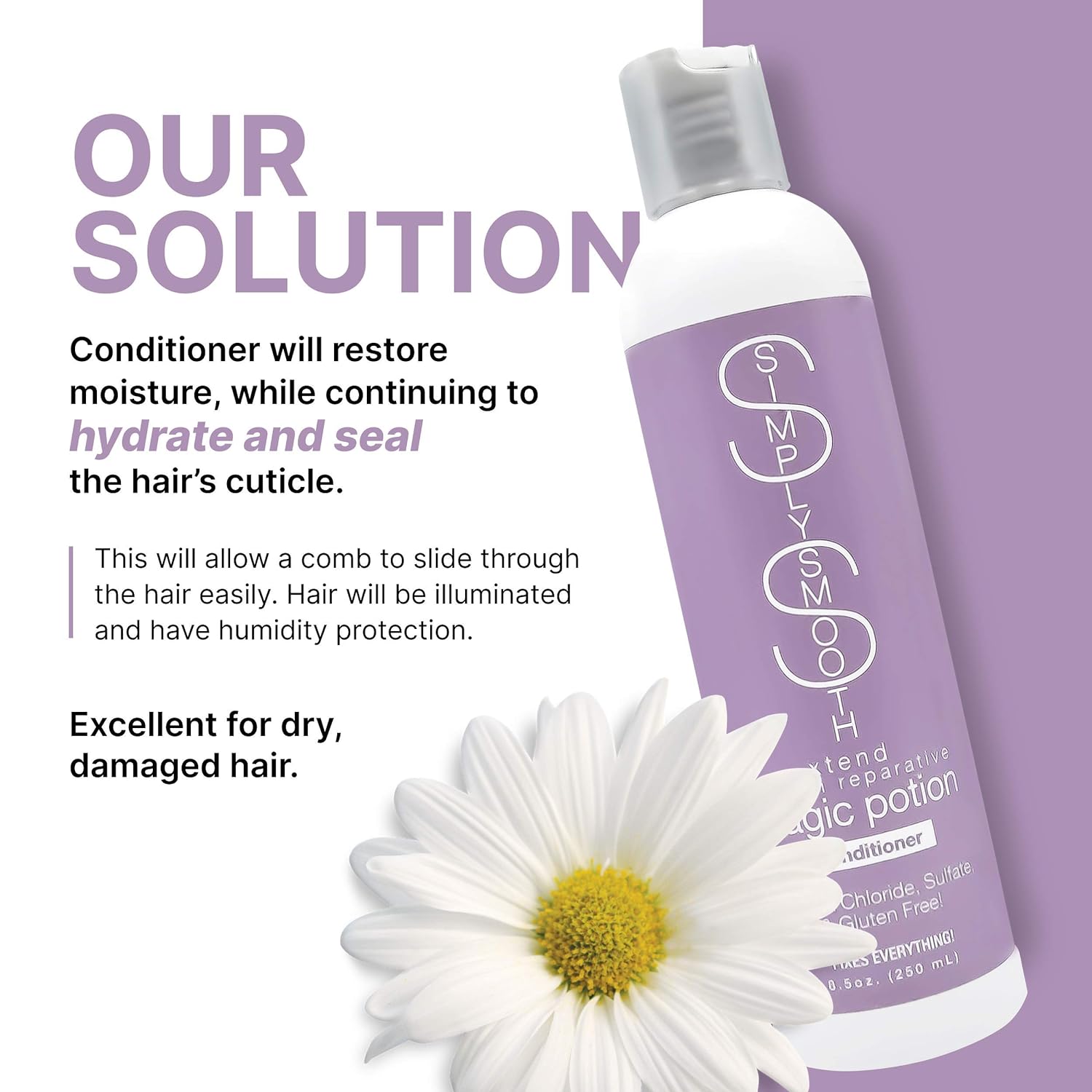 Esupli.com SIMPLY SMOOTH by : XTEND KERATIN REPARATIVE MAGIC POTION CON