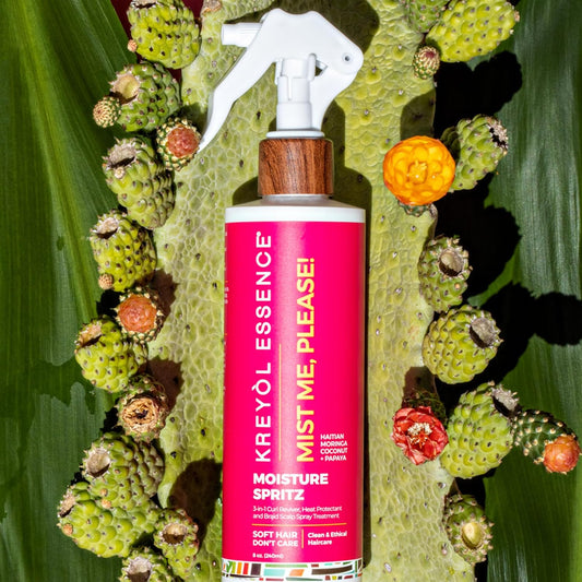 Kreyol Essence Moisture Hair Mist Spray, Multi-use Spray to Protect & Refresh, Condition & Repair Hair
