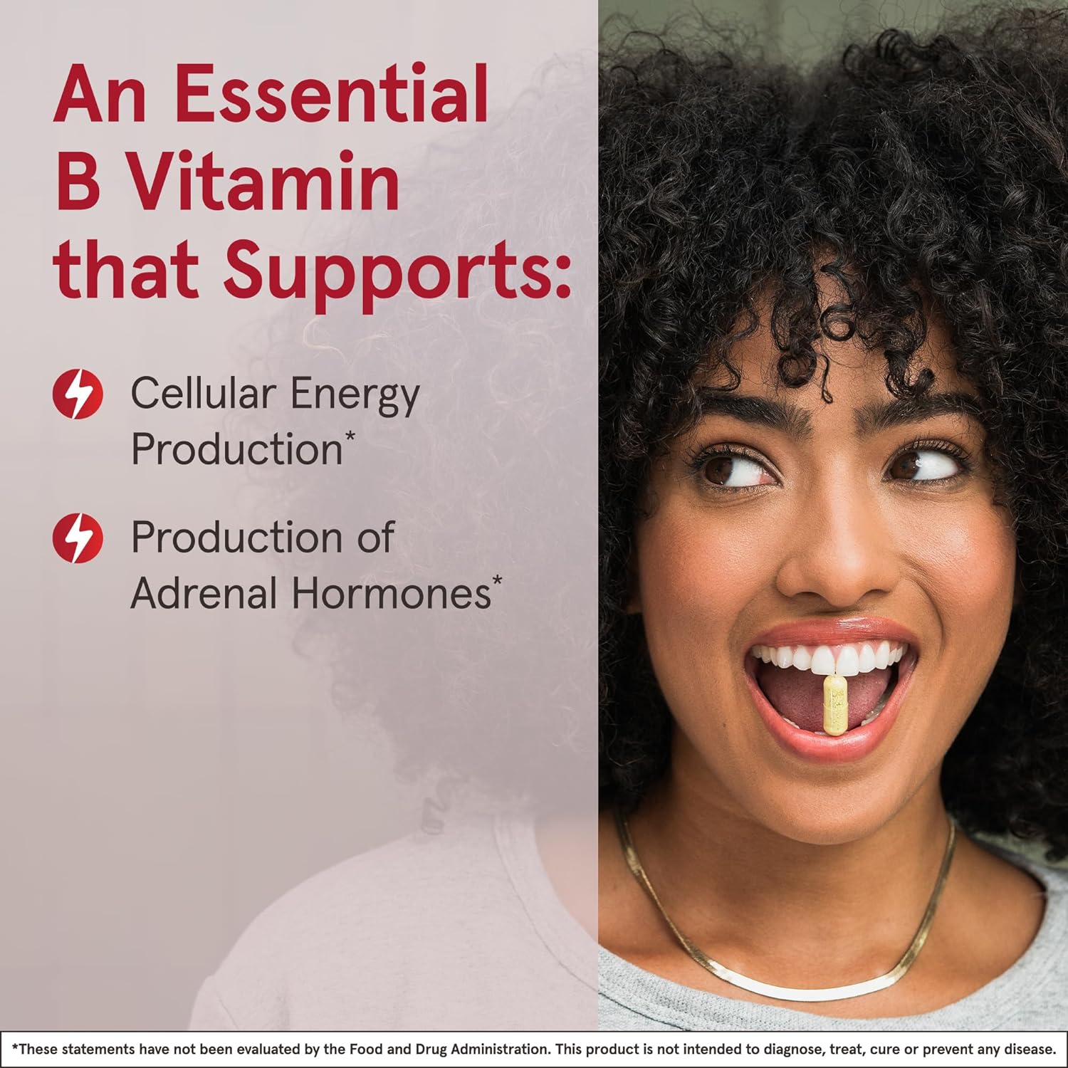 Jarrow Formulas Pantothenic Acid B5 500 mg - 100 Veggie Caps - Essenti