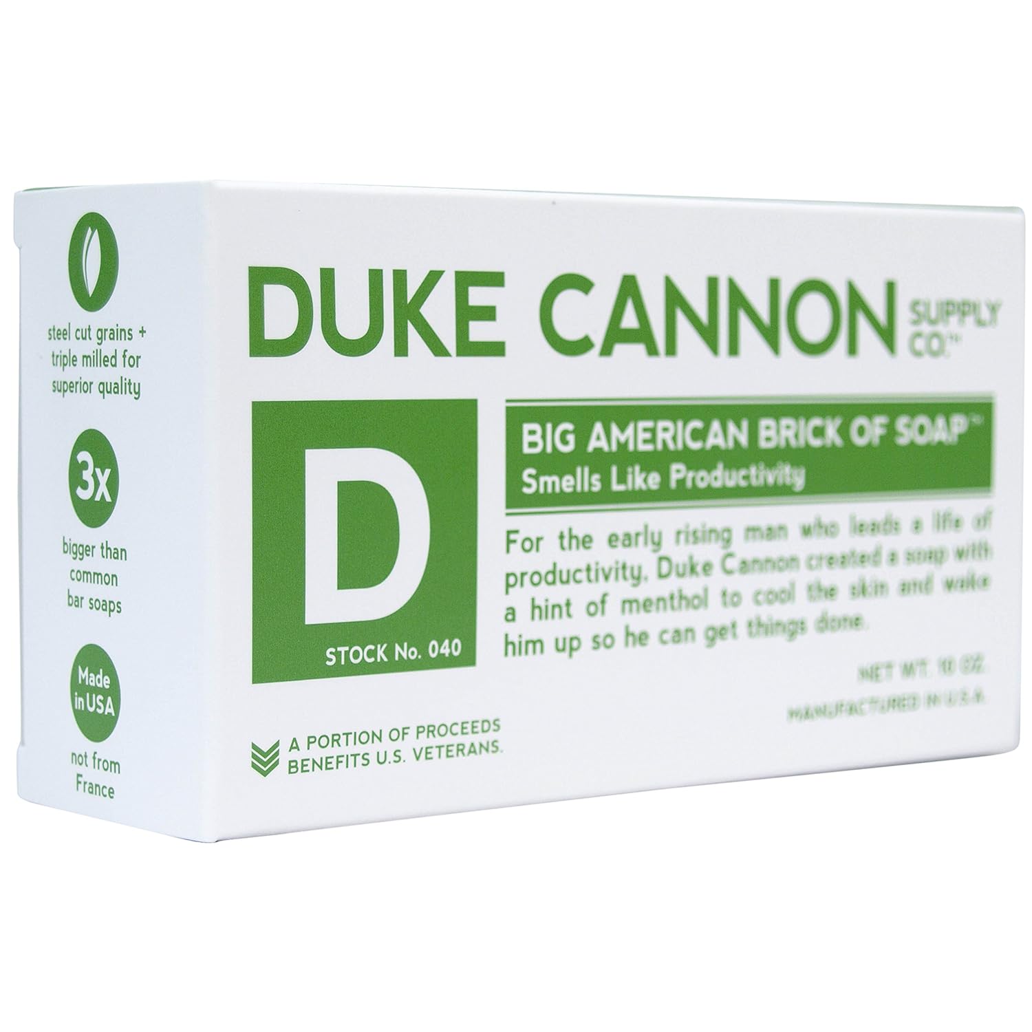 Esupli.com  Duke Cannon Men’s Big American Brick Bar Soap - 