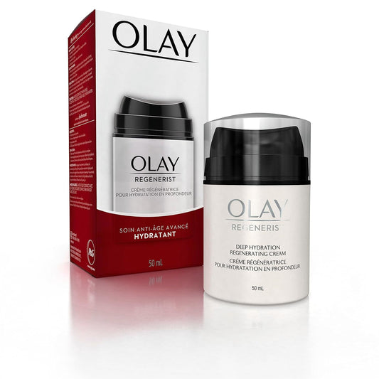 Olay Regenerist Deep Hydration Regenerating Cream Moisturizer, 1.7