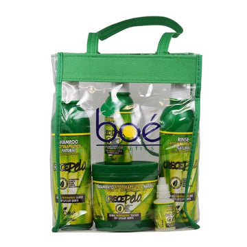 BOE Crece Pelo 5 Pack Combo Set w/ Tote Bag