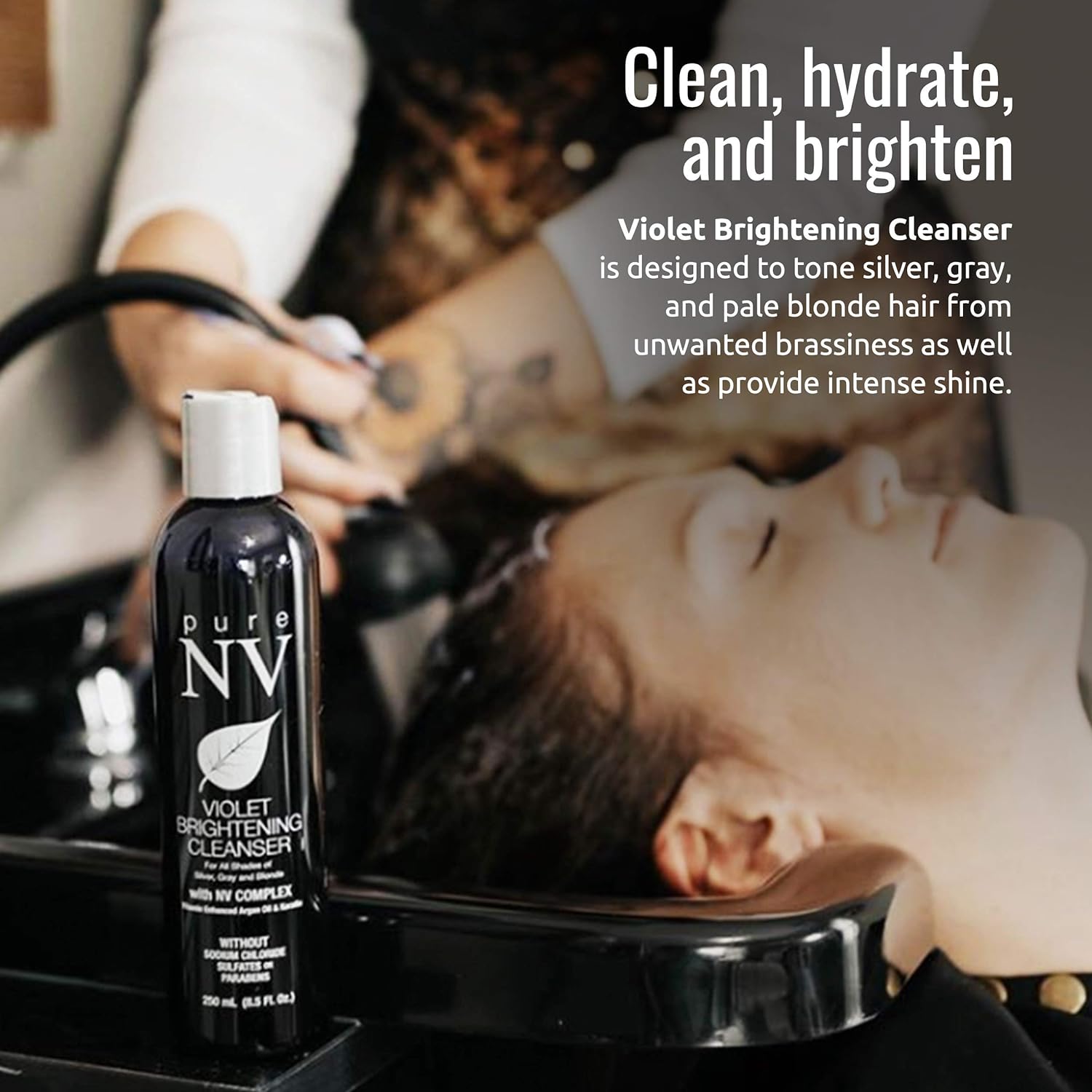 Pure NV Violet Brightening Cleanser | Brighten & Tone Blonde