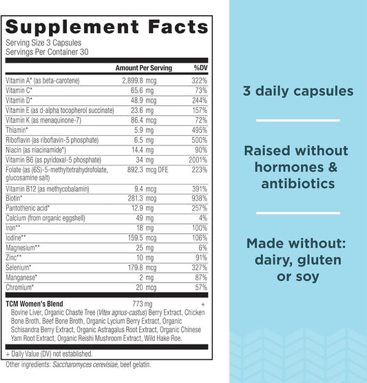 Multivitamin For Women, Ancient Multi Women'S, 21 Vitamins And Mineral