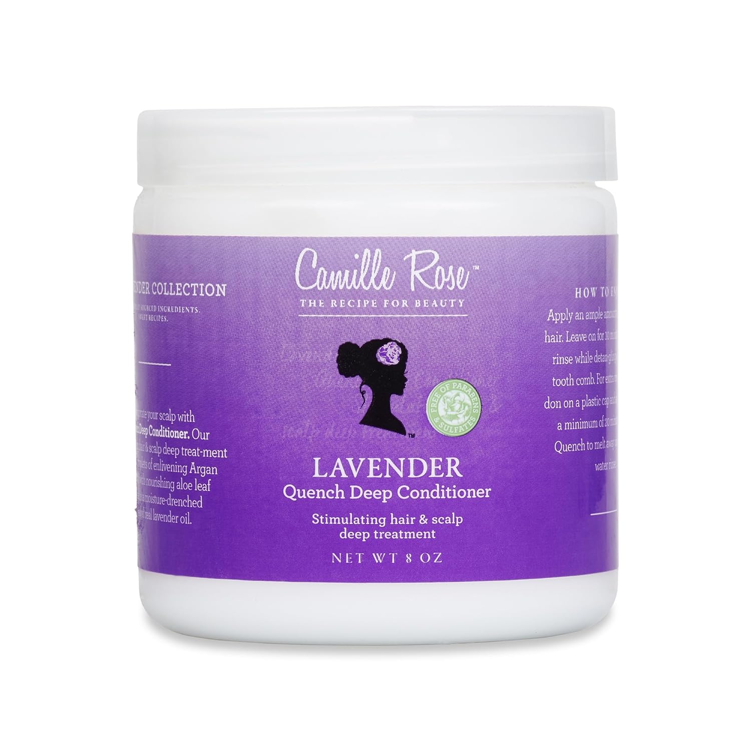Camille Rose Lavender Quench Deep Conditioner, 8