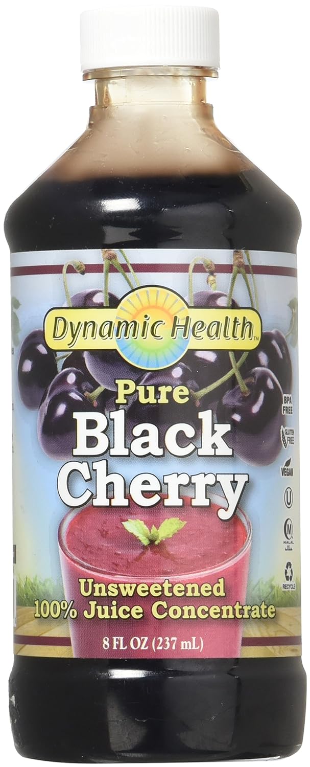 Dynamic Health Pure Black Cherry Unsweetened 100% Juice Concentrate, N