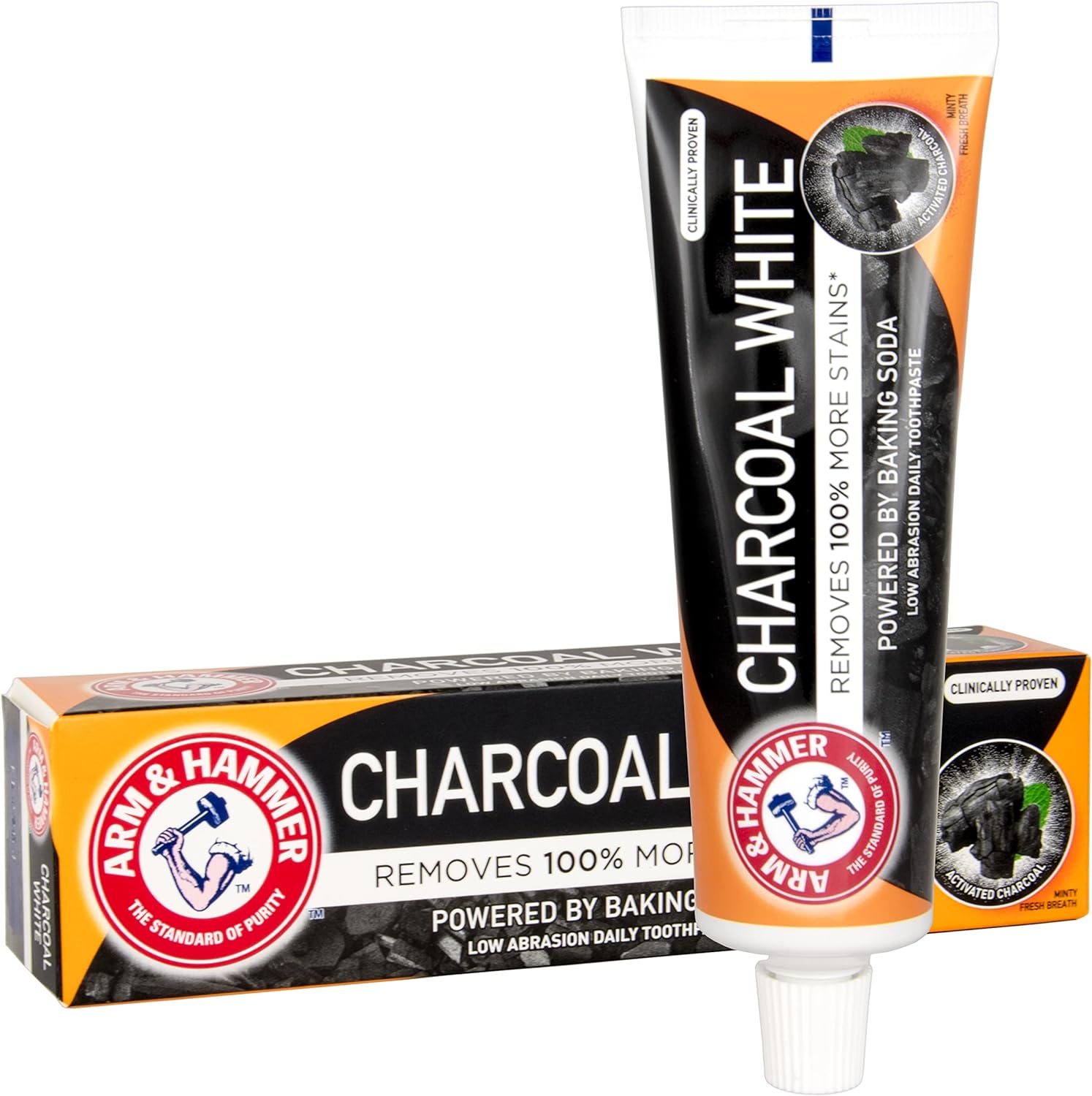 Arm & Hammer Charcoal White Toothpaste, 75