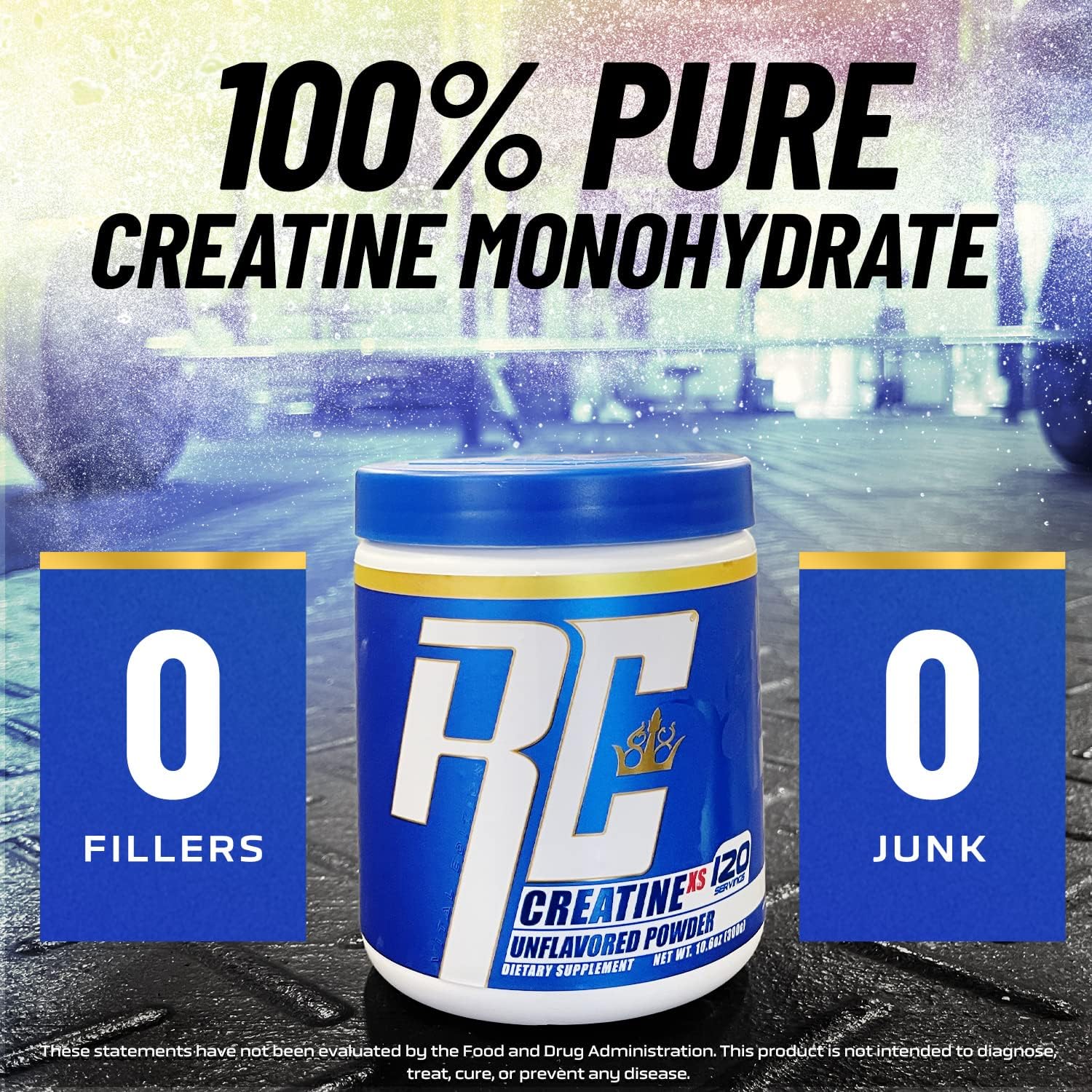 Ronnie Coleman Signature Series Creatine-XS, Creatine Monohydrate Powd