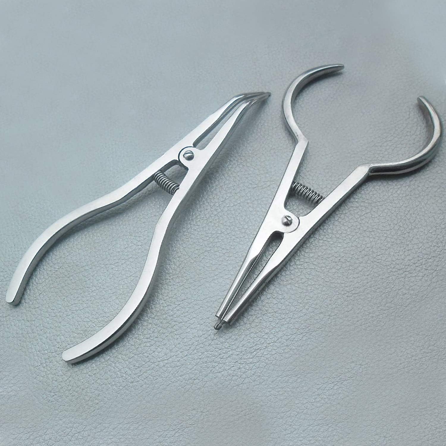 2 Elastic Separating Plier Str + Cvd Orthodontic Dental DDP