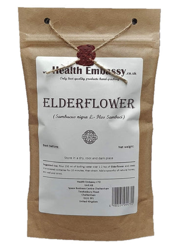 Health Embassy | Elderflower | Sambucus Nigra L | Herbal Tea