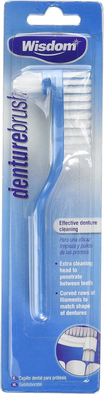 Wisdom Denture Brush, Pack of 4